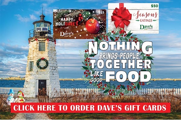 Dave's Fresh Marketing Holiday Gift Cards are Available