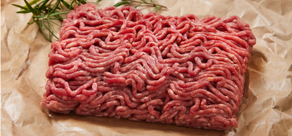 photo of ground beef package from Dave's