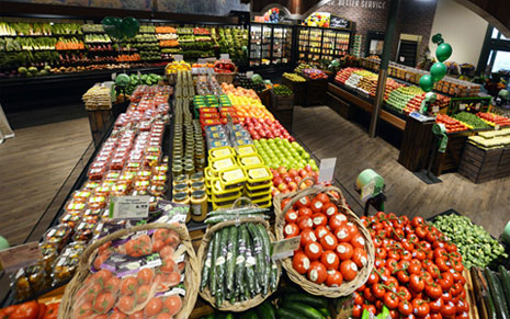 Photo of a produce department at Dave's Fresh Marketplace