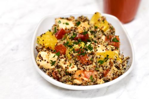 Citrus Quinoa with Chicken 