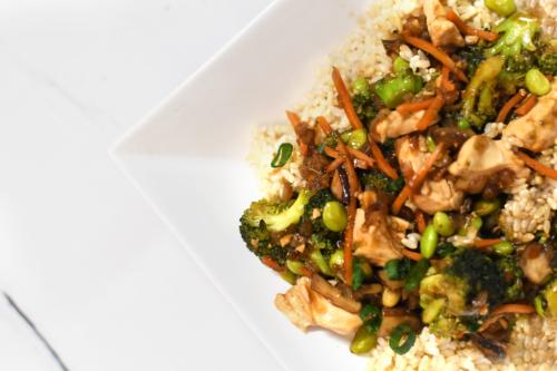 Teriyaki Chicken Rice Bowl