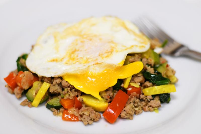 Turkey Vegetable Hash