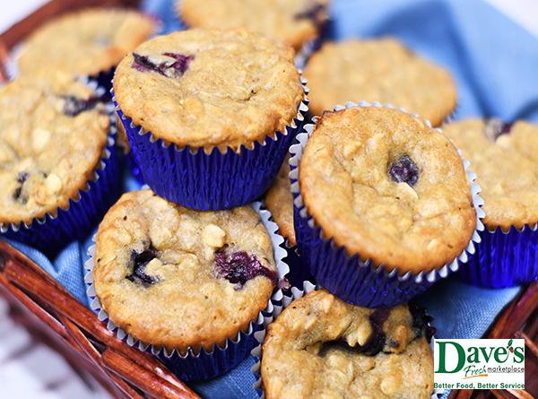 Blueberry Greek Yogurt Muffins