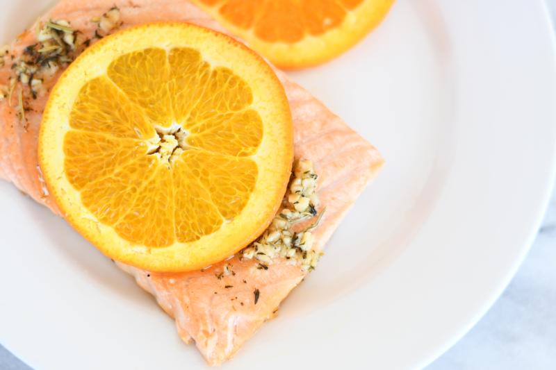 Orange Herb Salmon 