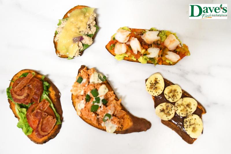 Sweet Potato Toast - 5 ways