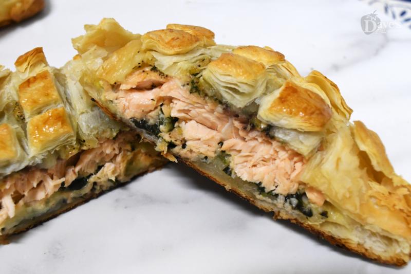 Salmon Wellington 