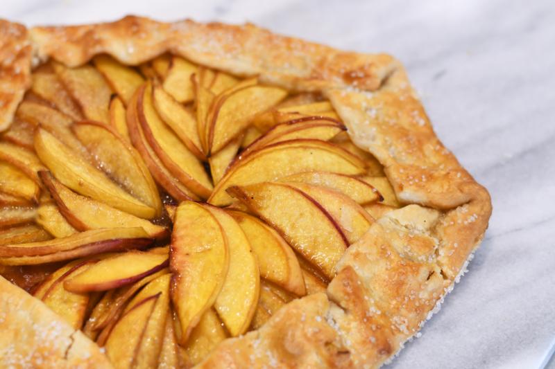 Peach Galette 