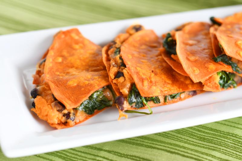 Healthy Sweet Potato Quesadillas