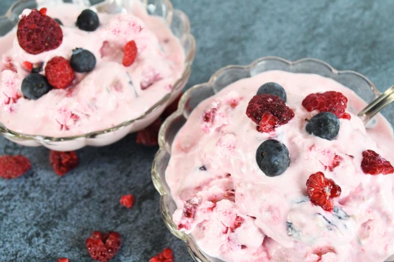 Frozen Raspberry Dessert