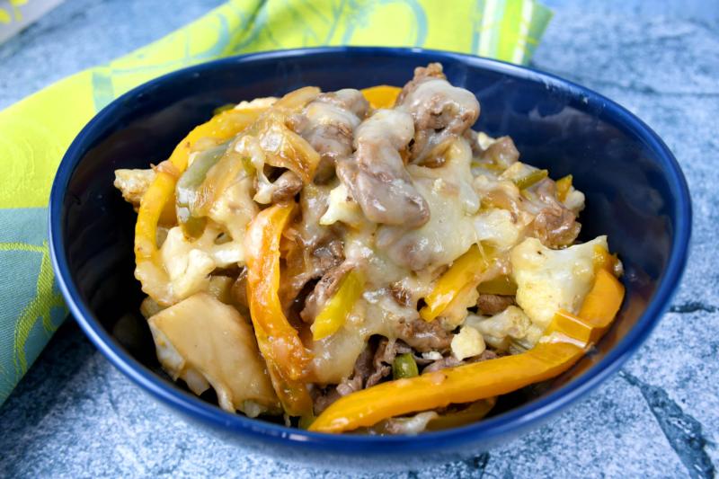 Philly Cheesesteak One Pot Meal