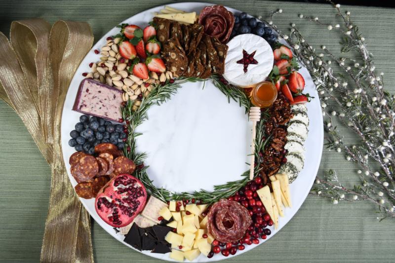 Dave's Charcuterie Wreath