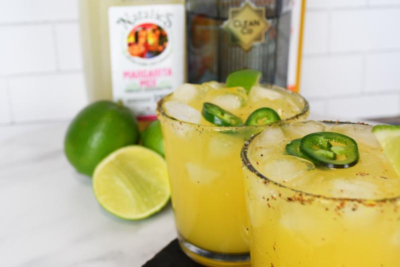 Spicy Mango Margarita Mocktail