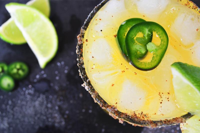 Spicy Mango Margarita Mocktail