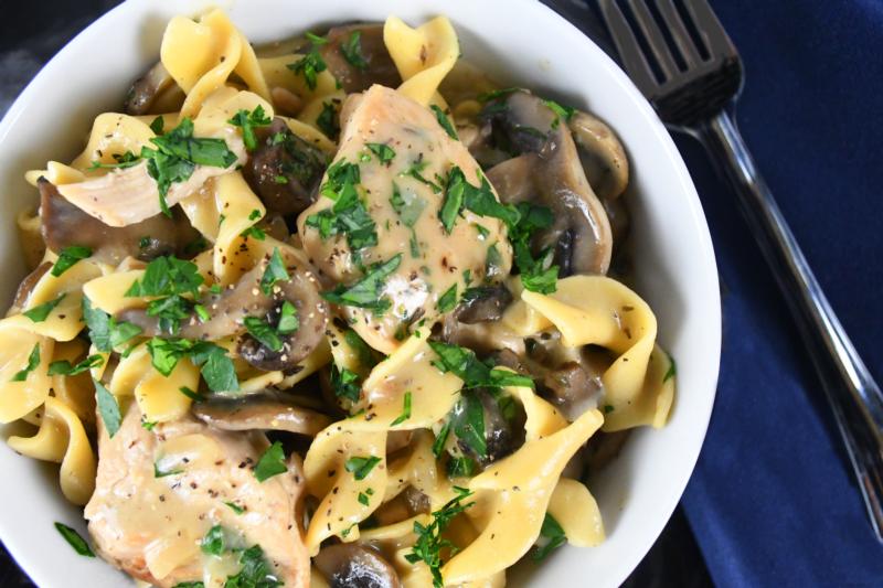 Turkey Stroganoff 