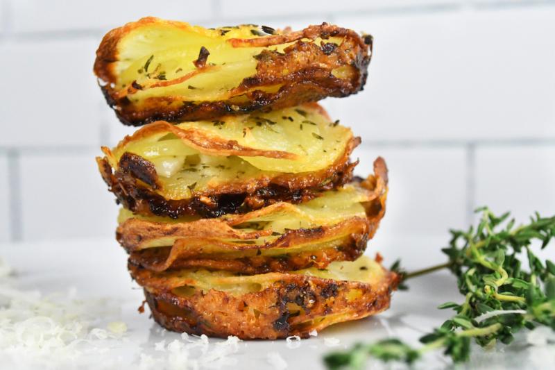 Gruyere & Thyme Potato Stacks 