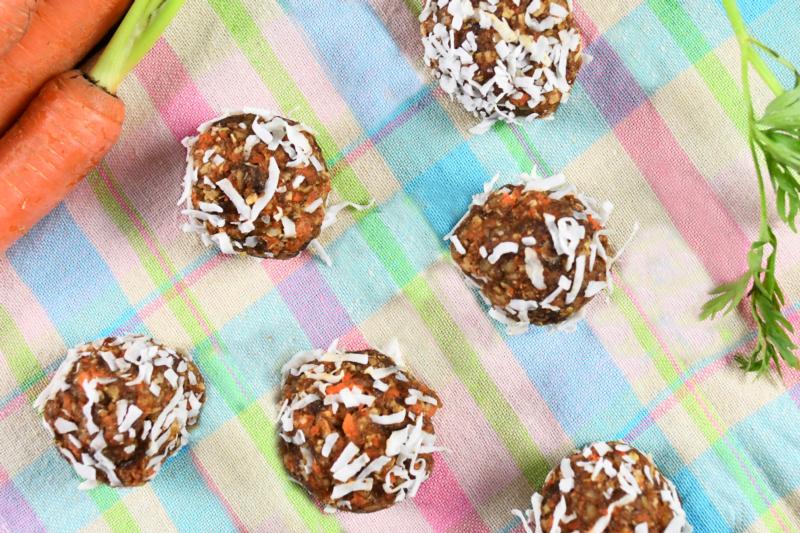 No Bake Carrot Bites