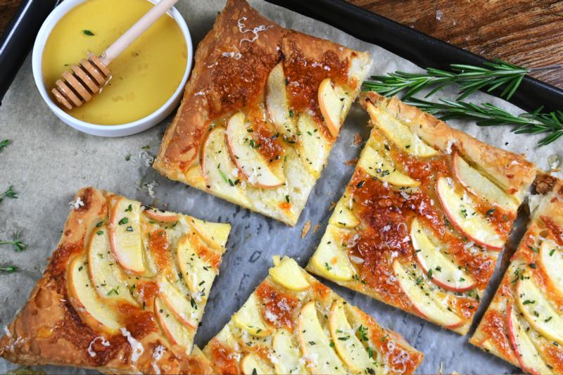 Apple Cheddar Tart