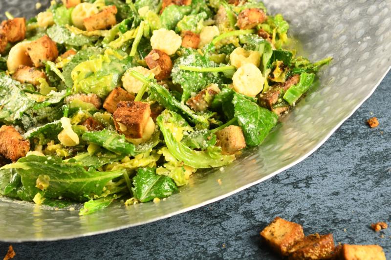 Brussels Sprout Caesar Salad