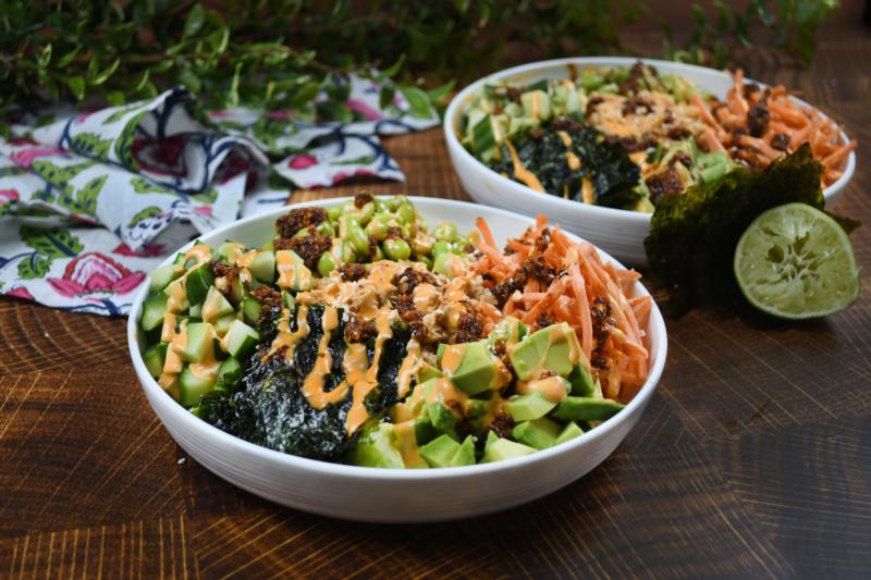 Spicy Tuna Roll in a Bowl