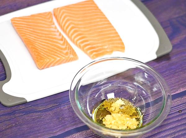 Orange Herb Salmon - Step 1