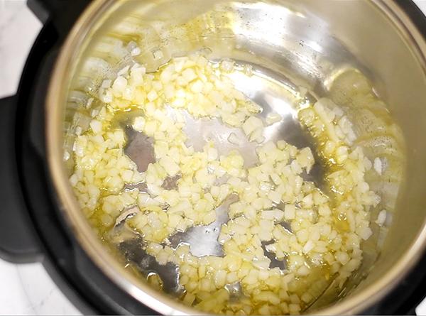 Instant Pot Pumpkin Risotto - Step 2