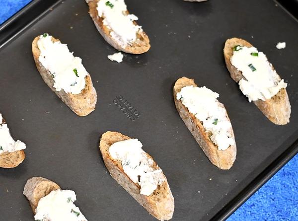 ABC's of Crostini's - Artichoke & Gruyere, Blueberry Jalapeno & Caprese - Step 3