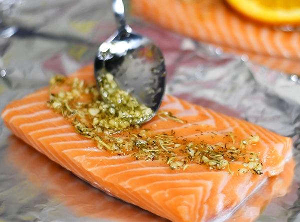 Orange Herb Salmon  - Step 3