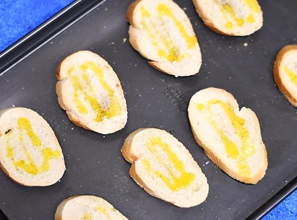 ABC's of Crostini's - Artichoke & Gruyere, Blueberry Jalapeno & Caprese - Step 5